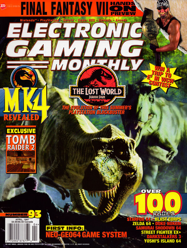 Electronic Gaming Monthly Issue 93 (April 1997) cover